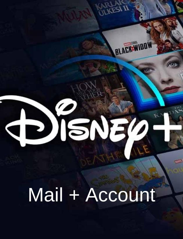 Türkiye Hesabı (Mail ve Üyelik) DisneyPlus
