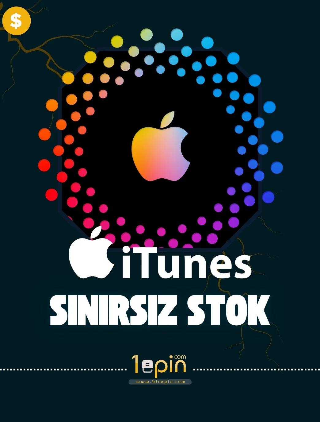 iTunes Apple Store USD (Snrsz Stoklu)