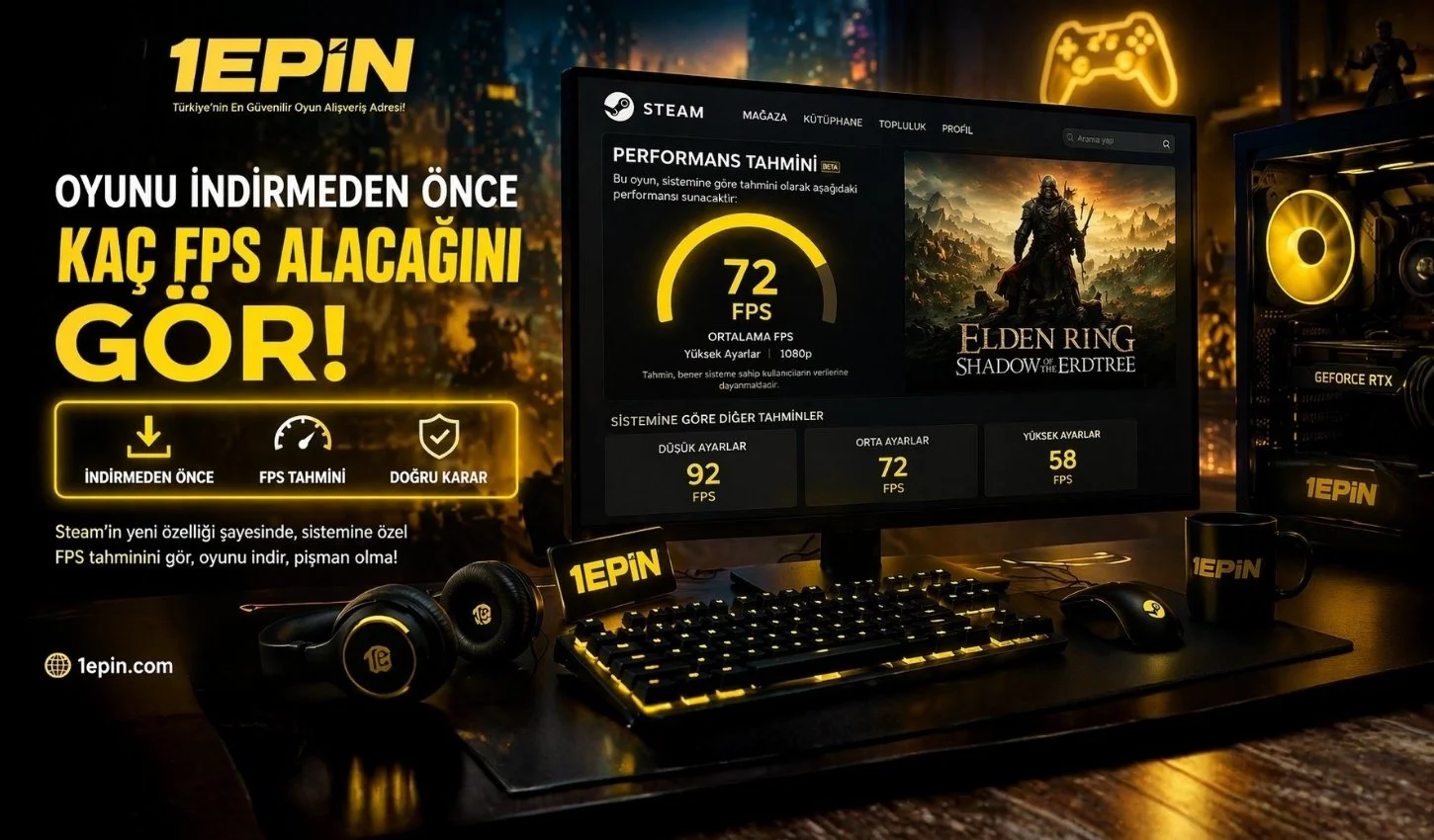 Bu Oyun Ka� FPS Verir? Sorusu Tarih Oluyor