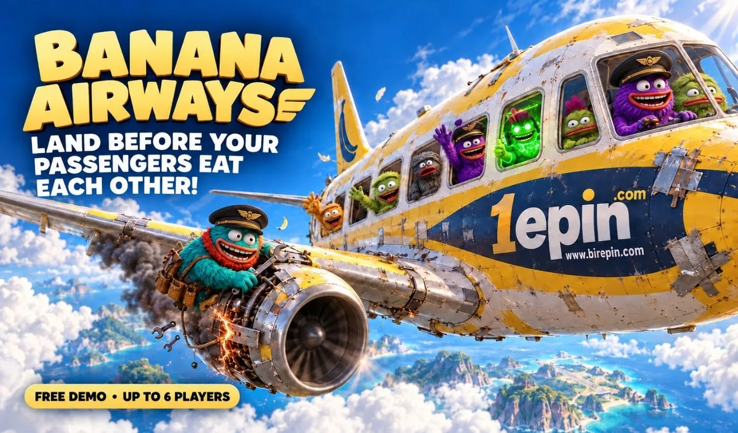 Banana Airways: Land Before Your Passengers Eat Each Other!