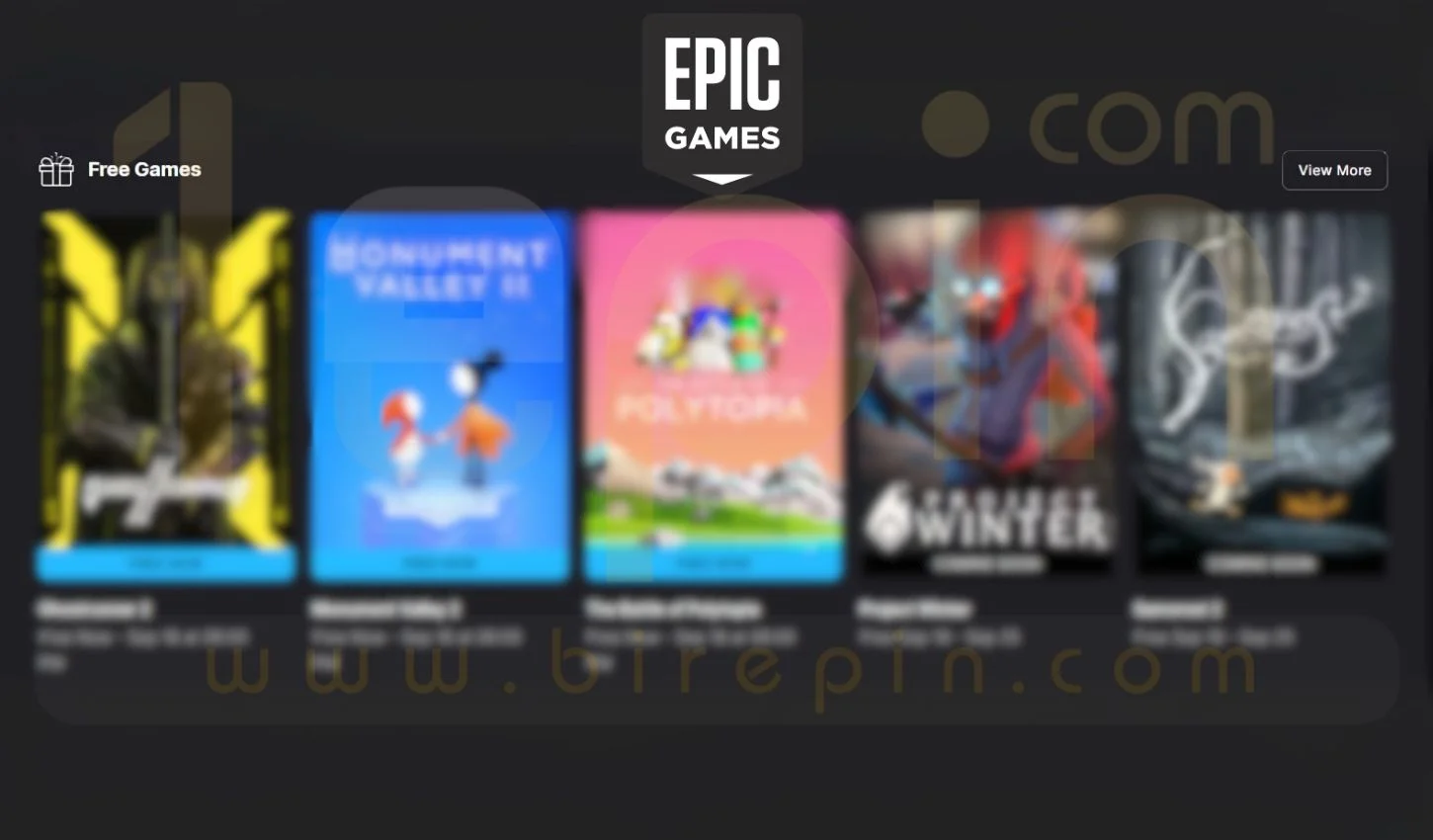 Epic Games Bu Hafta ₺1.235 Deerinde  Oyunu BEDAVA Veriyor!