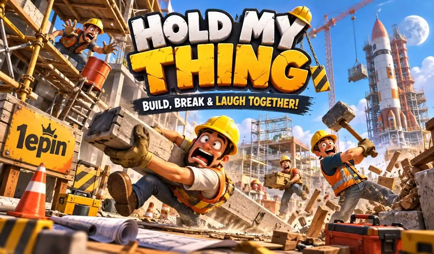 Hold My Thing Is Coming! Get Ready to Laugh Your Head Off While Building with Friends!