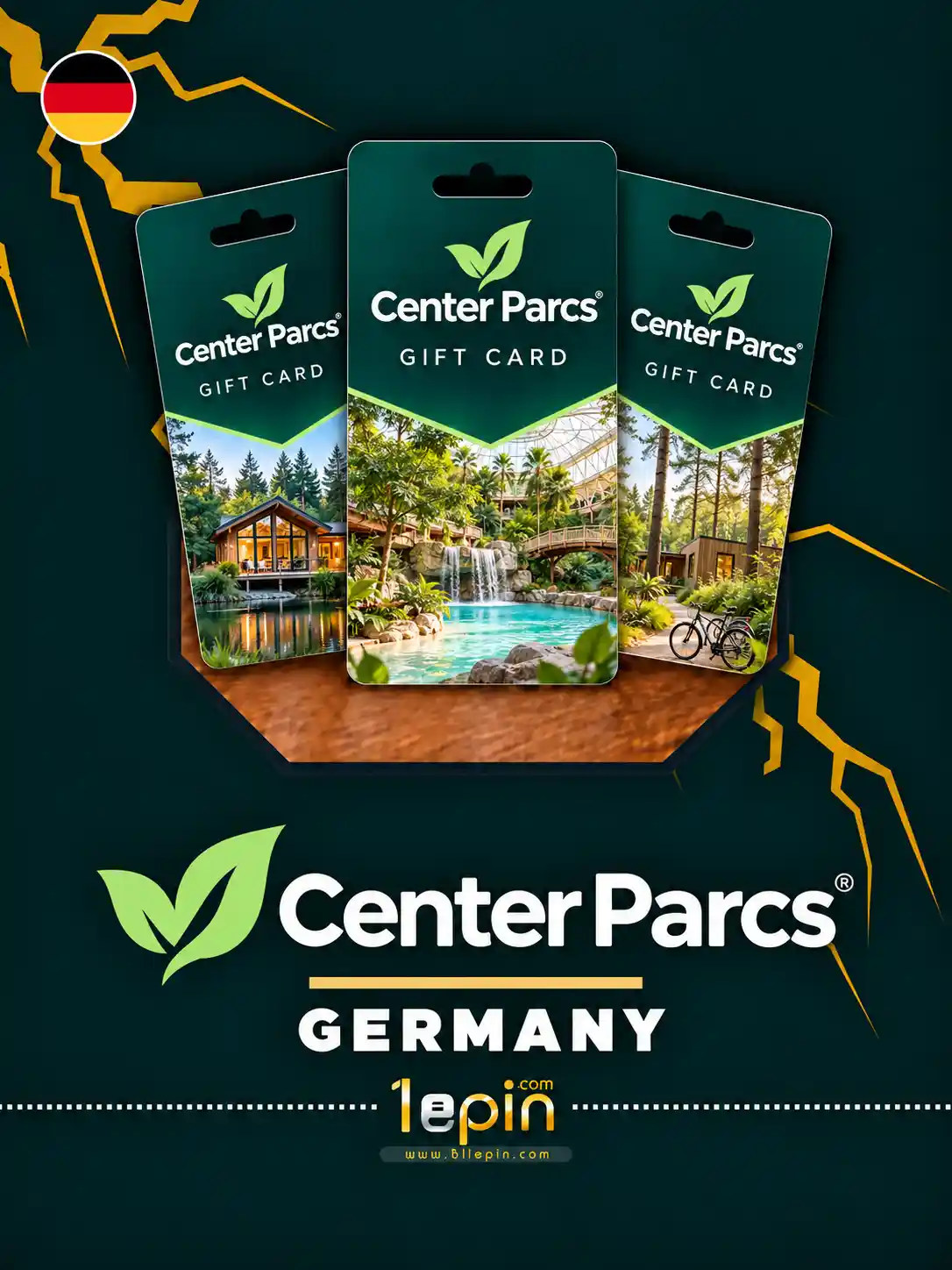 Center Parcs DE 15 EUR