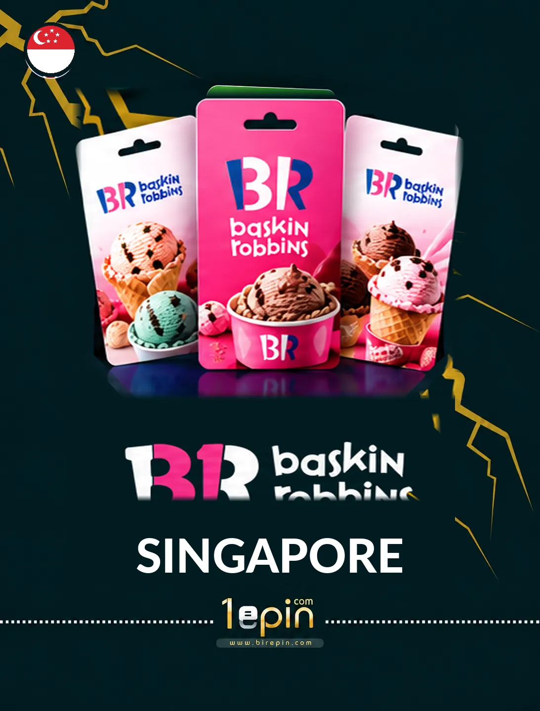 Baskin Robbins SG 20 SGD