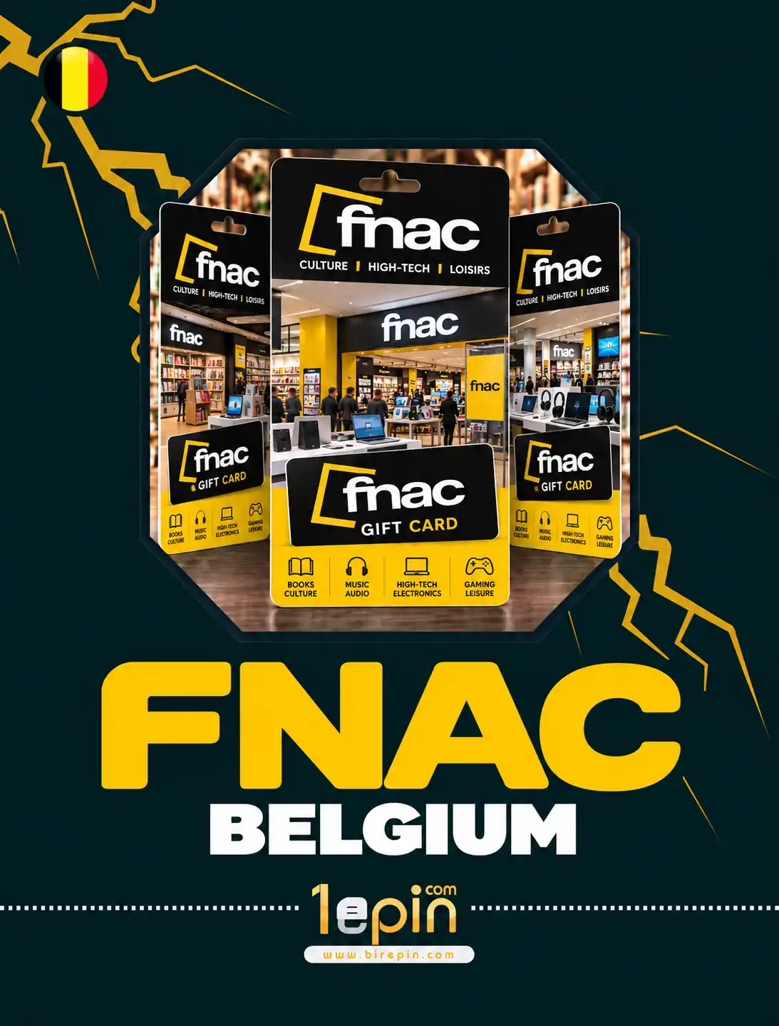 FNAC BE 10 EUR