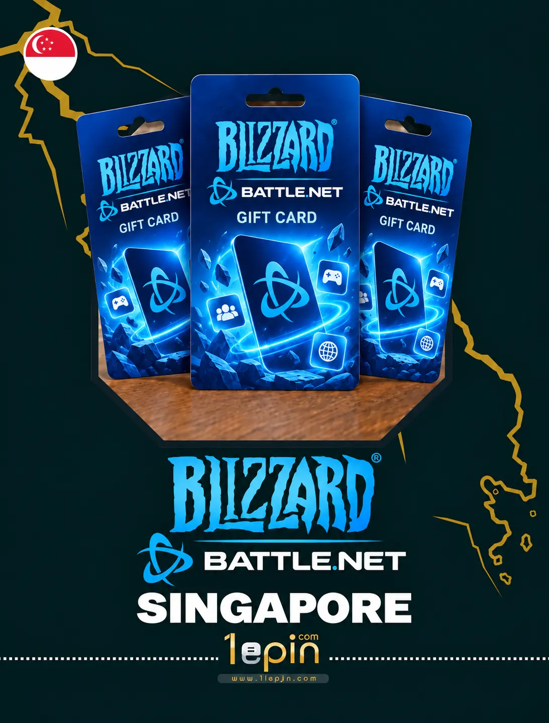 Blizzard (Battle.net)  SG 10 SGD