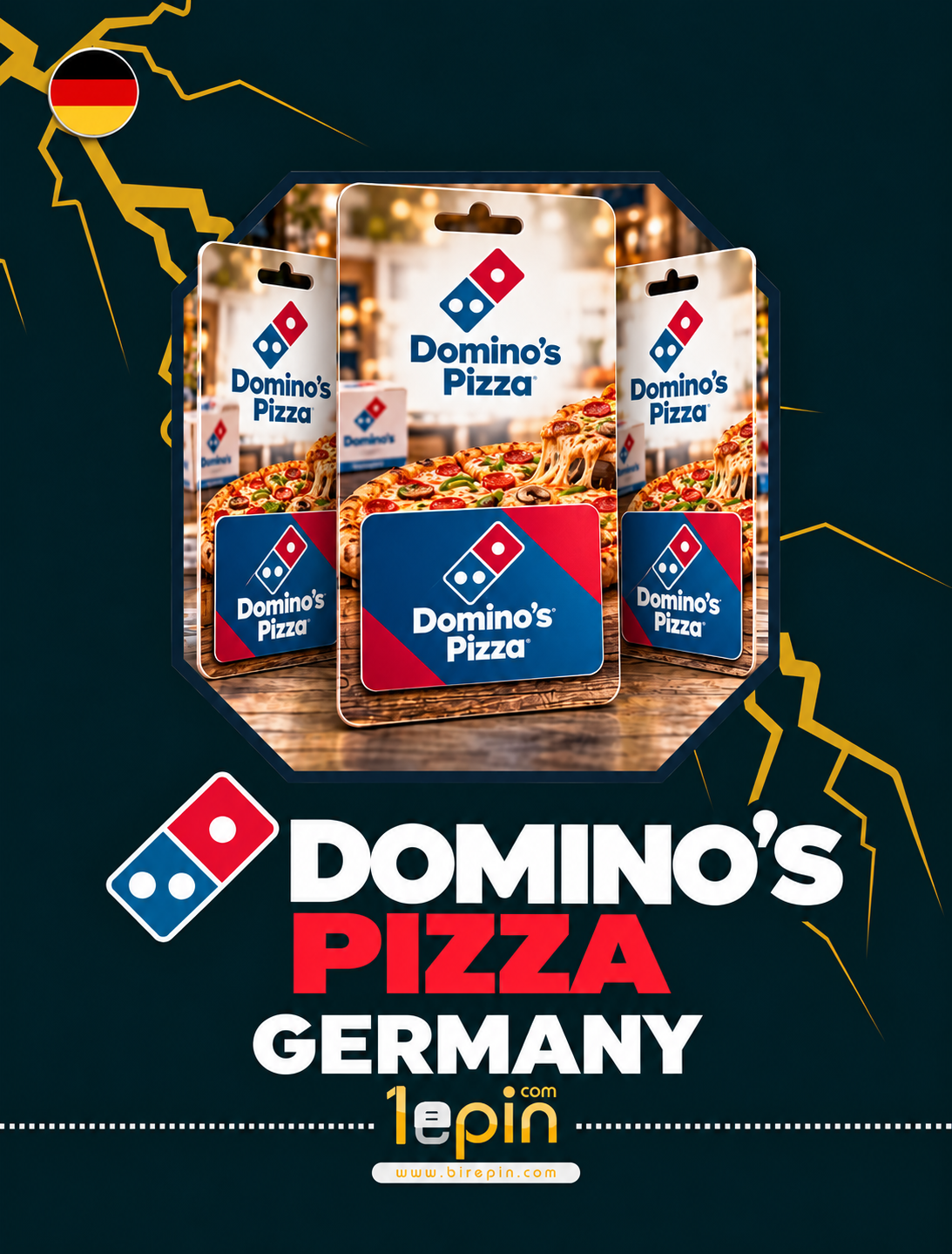 Dominos Pizza DE 10 EUR