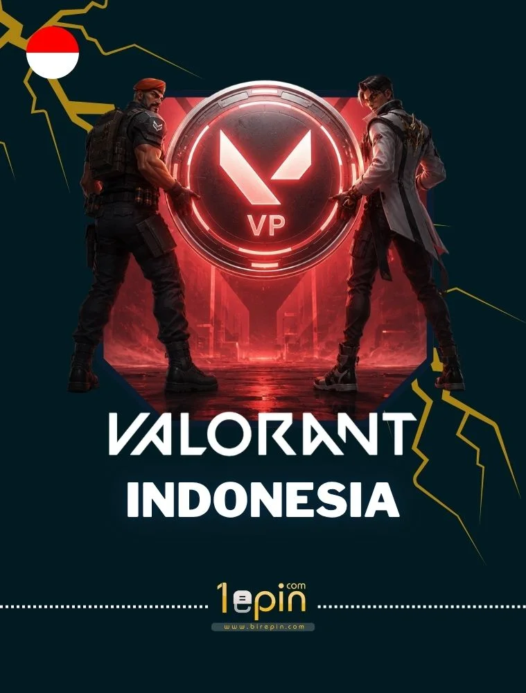 Valorant IDR 45,000 - 375 VP