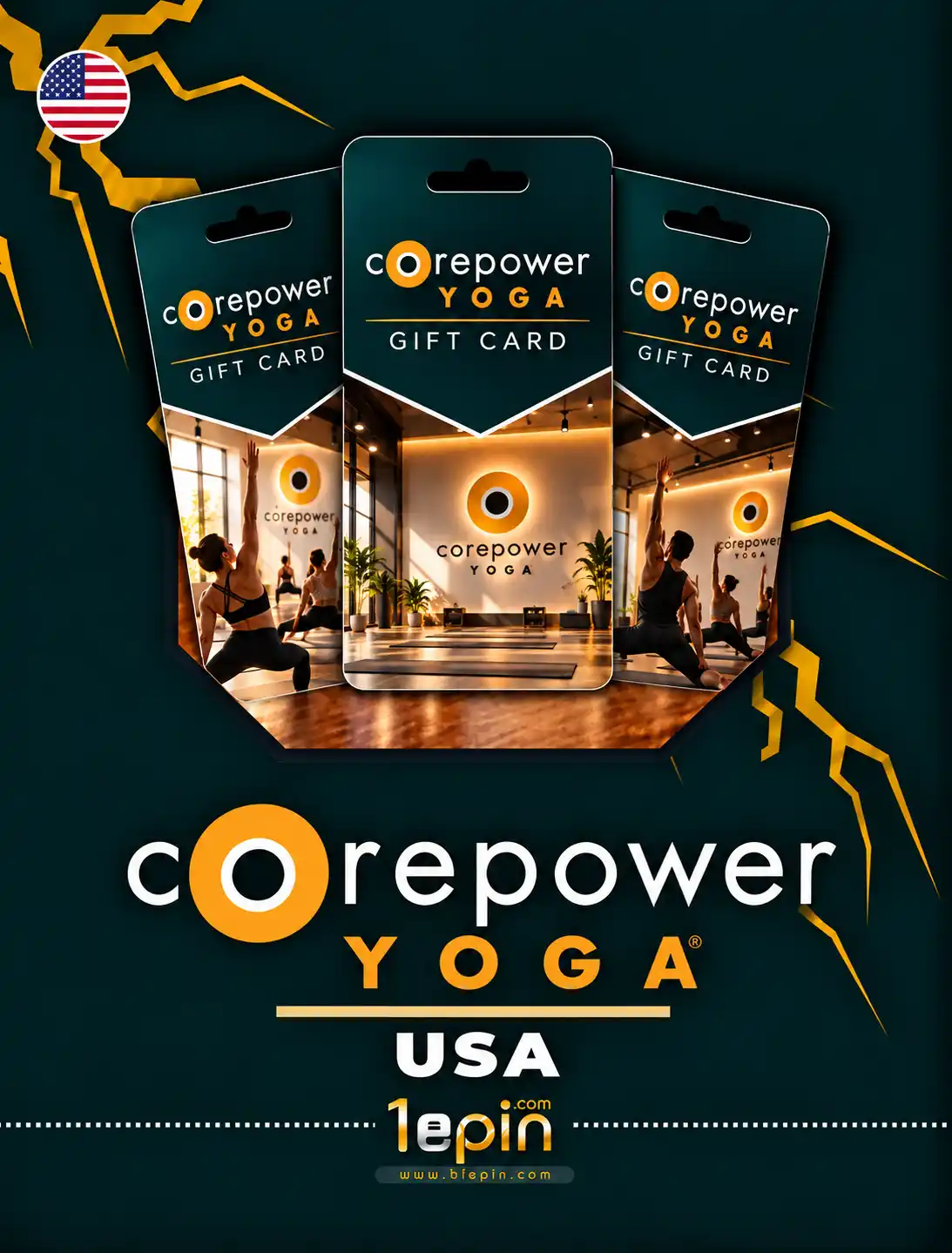 CorePower Yoga USA 25 USD 