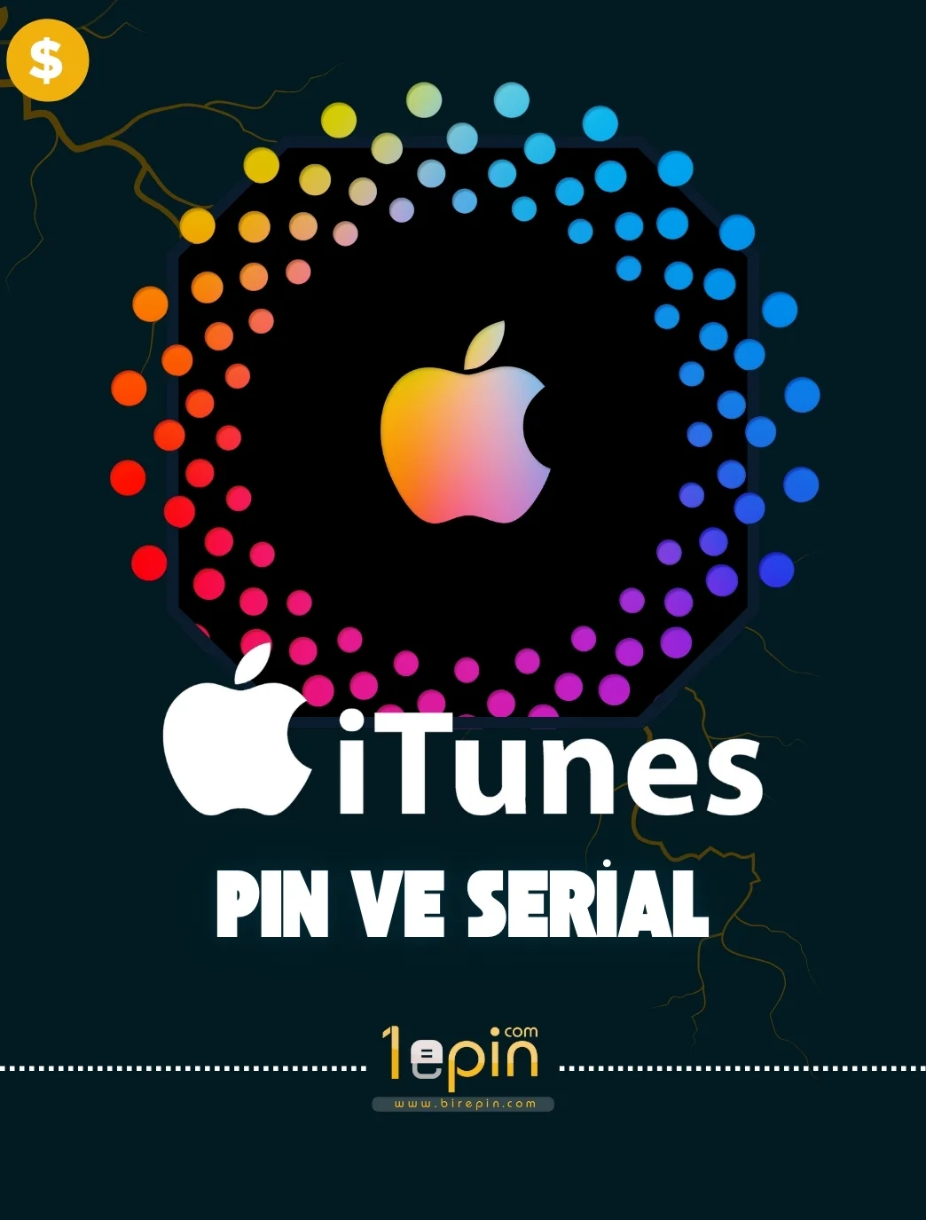 iTunes AppleStoreUSD (Pin ve Serial eklinde)