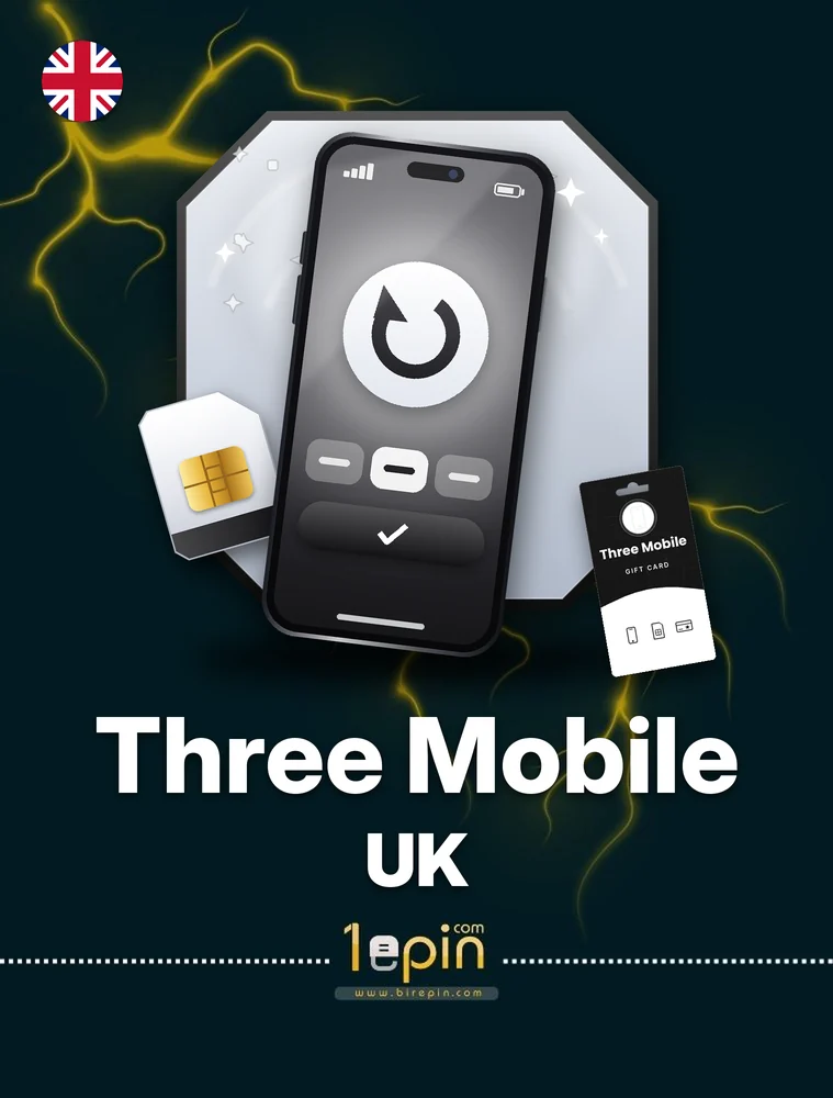 Three PIN UK 10 GBP