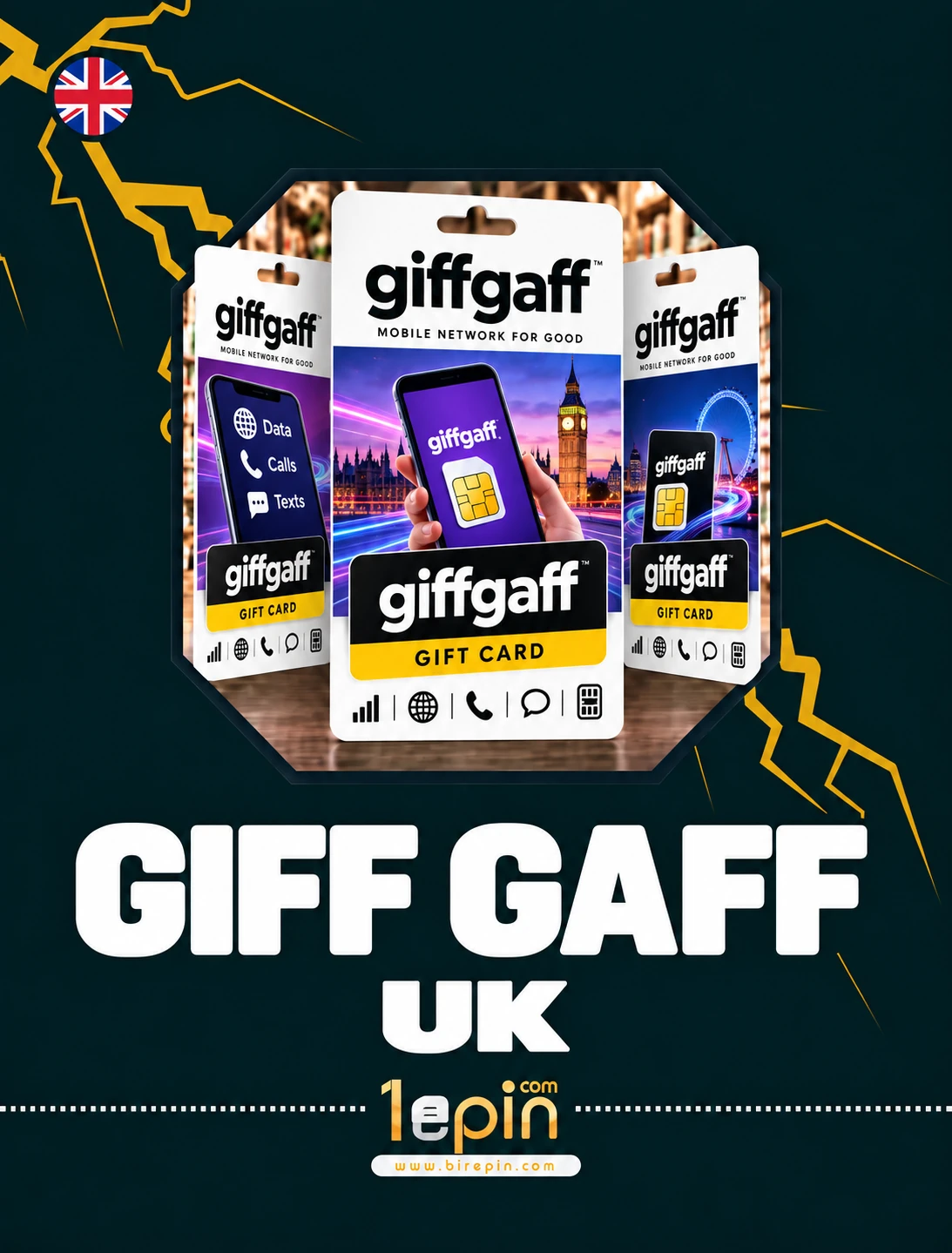 Giff Gaff UK 10 GBP