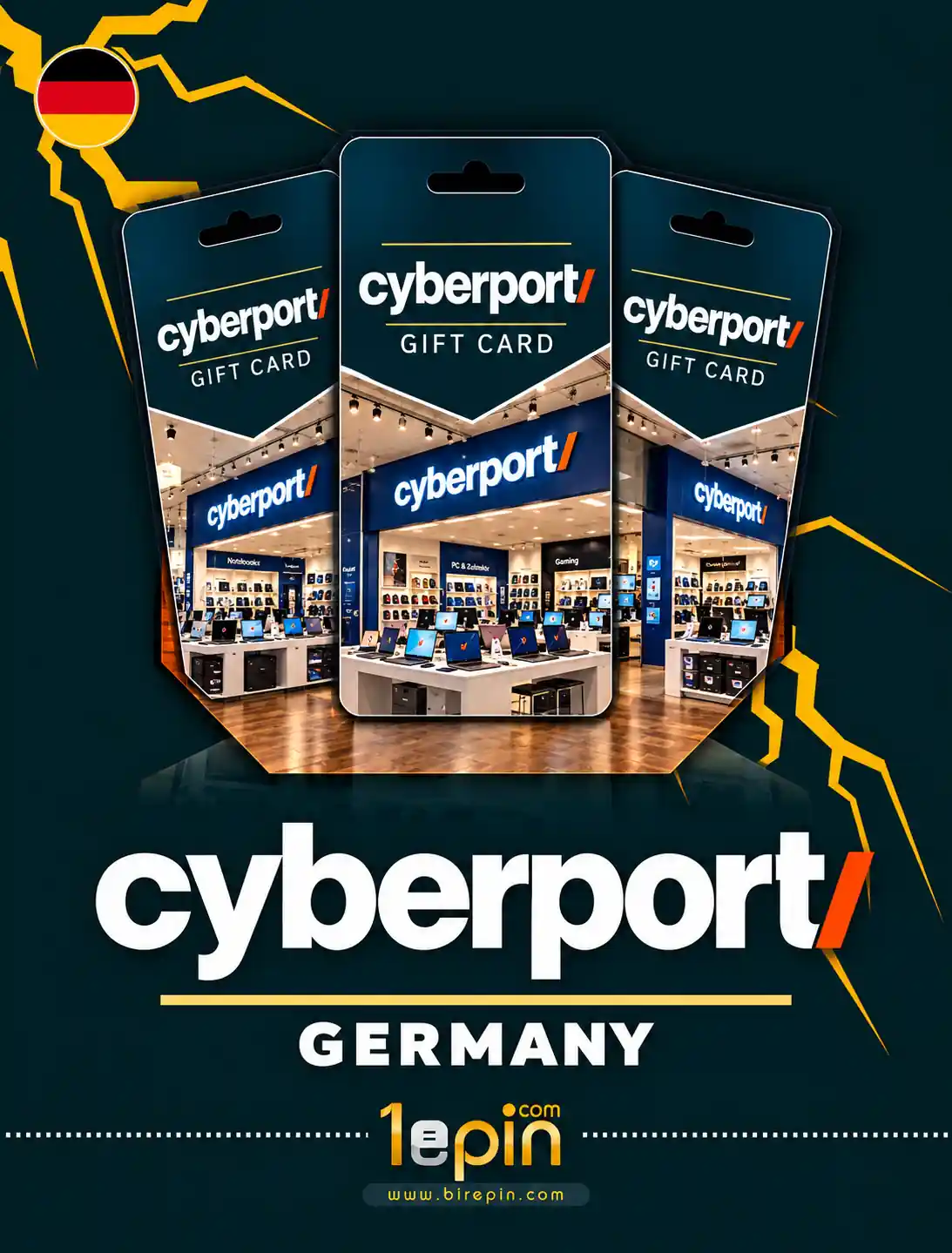 Cyberport DE 5 EUR