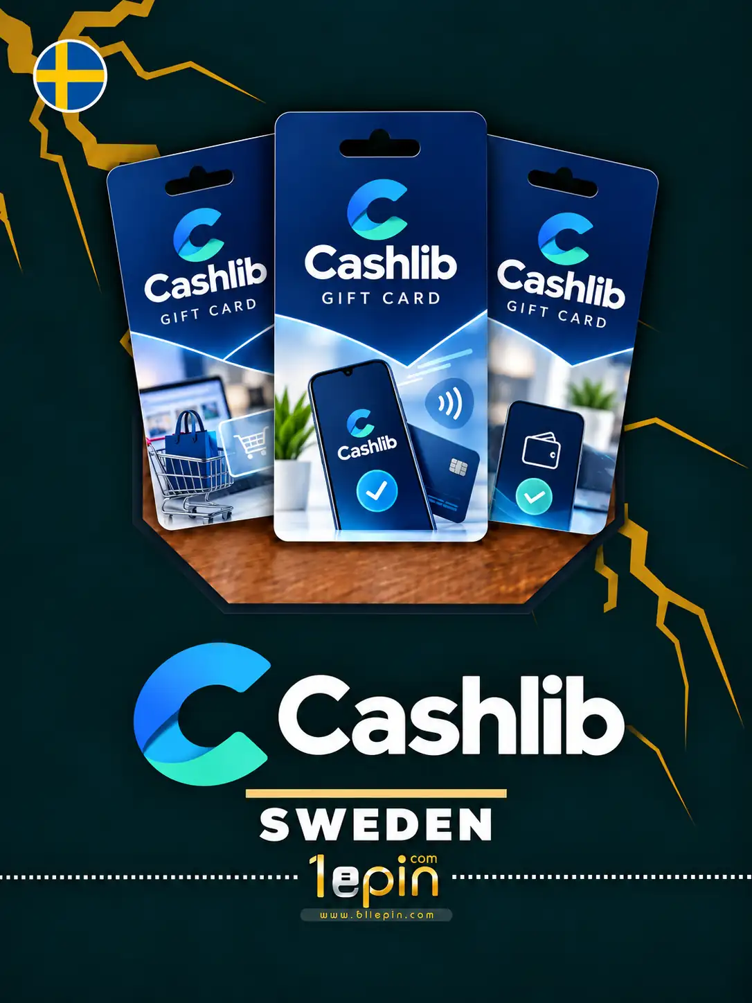 Cashlib SE 100 SEK