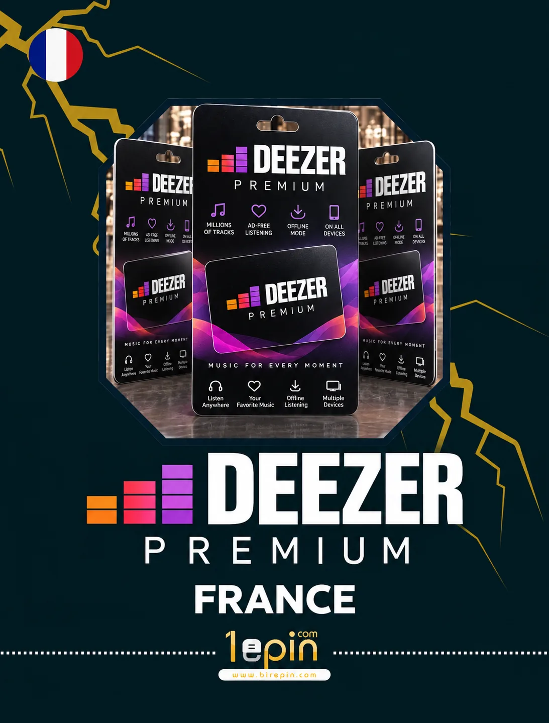 Deezer Premium 1M FR