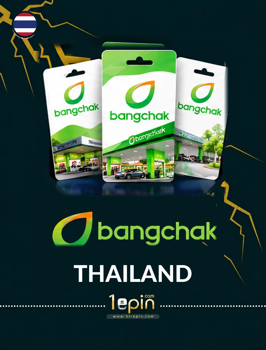Bangchak Gas Station TH 10 THB