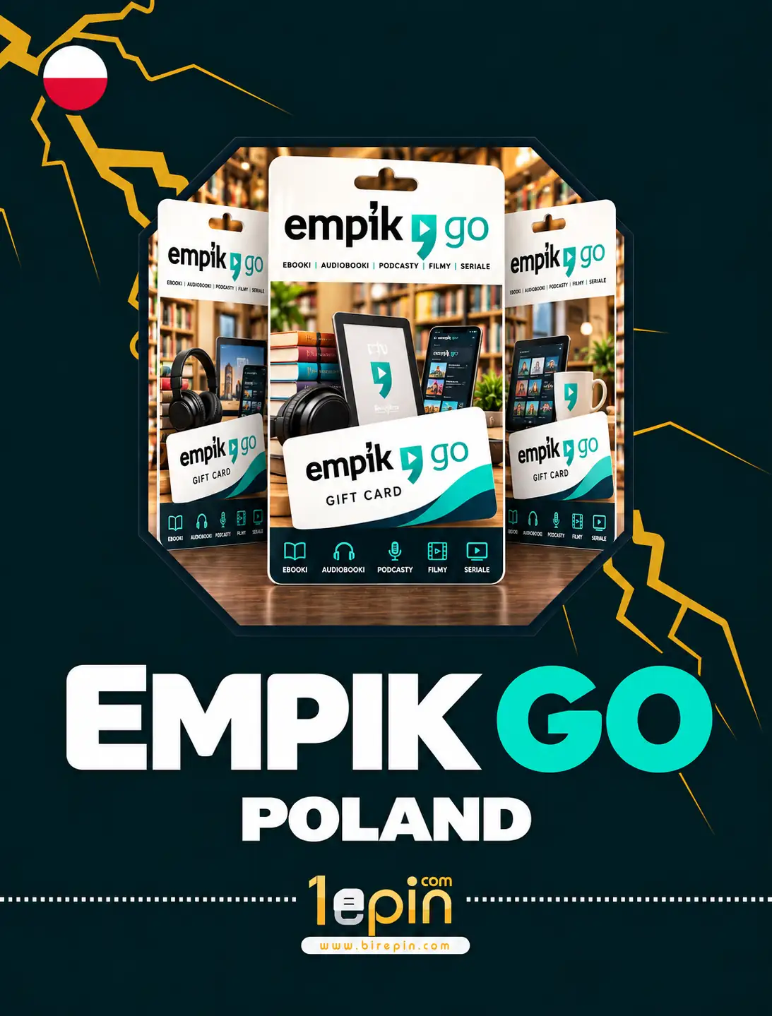 Empik GO Plus PL 14.99 PLN