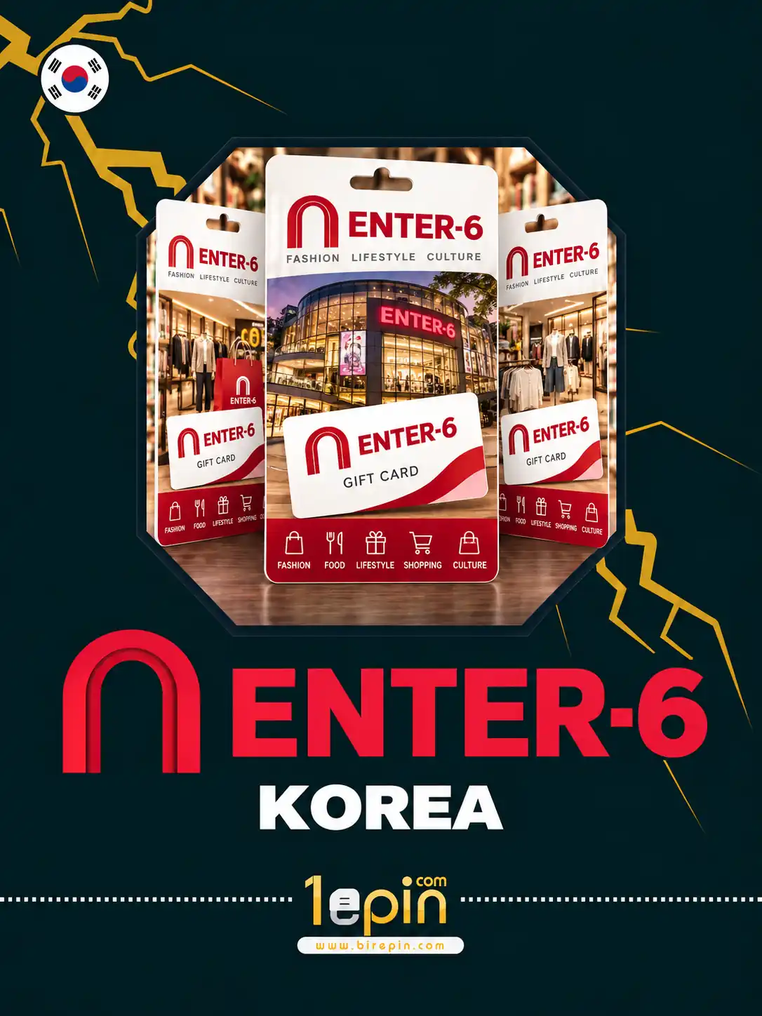 Enter-6 KR 5000 KRW