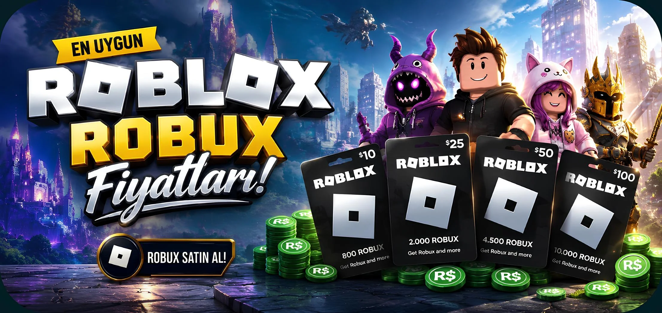 En uygun Robux Fiyatlar� ( Roblox)