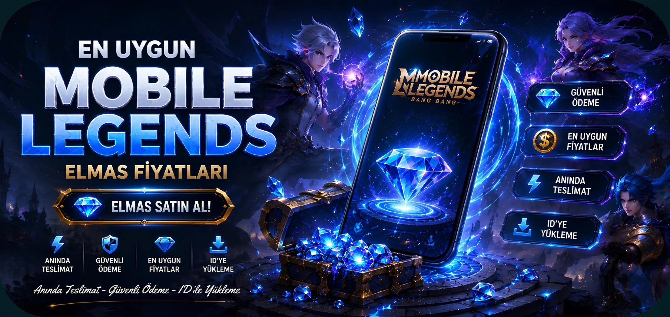 Mobile Legends Elmas satın al Mobile Legends Elmas satın al